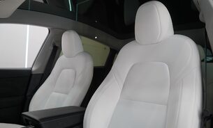 Tesla Model Y LONG RANGE AWD Tow Hitch White Interior Red Multi Coat Adaptive LEDs  15