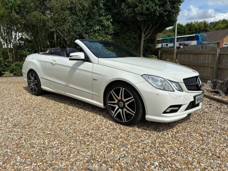 Mercedes-Benz E Class 3.0 E350 CDI V6 BlueEfficiency Sport Cabriolet G-Tronic Euro 5 2dr 2