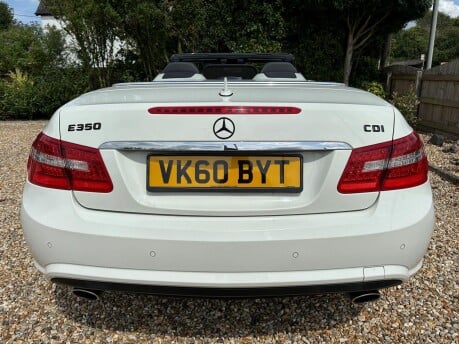 Mercedes-Benz E Class 3.0 E350 CDI V6 BlueEfficiency Sport Cabriolet G-Tronic Euro 5 2dr 9