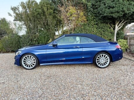 Mercedes-Benz C Class 2.1 C220d AMG Line (Premium Plus) Cabriolet G-Tronic+ Euro 6 (s/s) 2dr 3