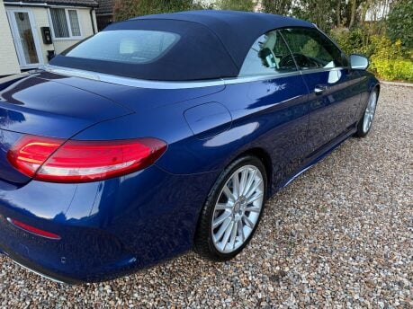 Mercedes-Benz C Class 2.1 C220d AMG Line (Premium Plus) Cabriolet G-Tronic+ Euro 6 (s/s) 2dr 10