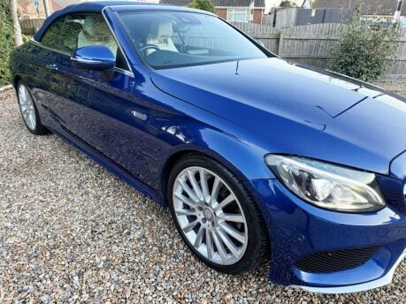 Mercedes-Benz C Class 2.1 C220d AMG Line (Premium Plus) Cabriolet G-Tronic+ Euro 6 (s/s) 2dr 7
