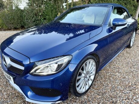 Mercedes-Benz C Class 2.1 C220d AMG Line (Premium Plus) Cabriolet G-Tronic+ Euro 6 (s/s) 2dr 5
