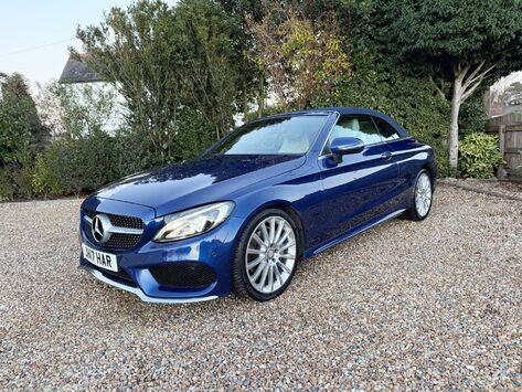 Mercedes-Benz C Class 2.1 C220d AMG Line (Premium Plus) Cabriolet G-Tronic+ Euro 6 (s/s) 2dr