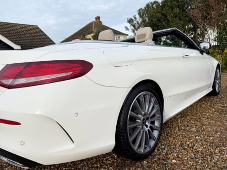 Mercedes-Benz C Class 2.1 C250d AMG Line (Premium Plus) Cabriolet G-Tronic+ Euro 6 (s/s) 2dr 8