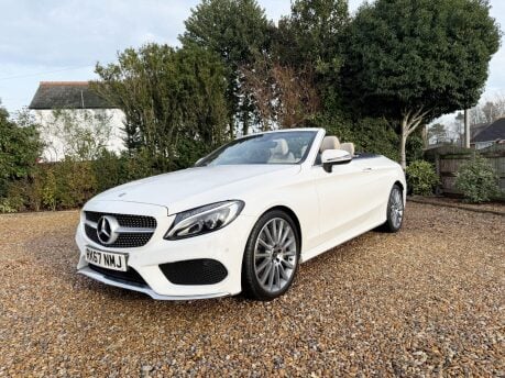 Mercedes-Benz C Class 2.1 C250d AMG Line (Premium Plus) Cabriolet G-Tronic+ Euro 6 (s/s) 2dr 1