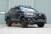 Toyota Hilux Invincible  X AUTO WITH rear load cover fitted in black styled by seeker 