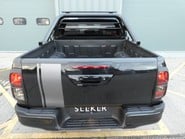 Toyota Hilux Invincible  X AUTO WITH rear load cover fitted in black styled by seeker  12