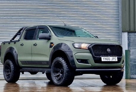 Ford Ranger  4X4 DCB TDCI ARMY edition WITH 12K SEEKER UPGRADES STYLED BY SEEKER