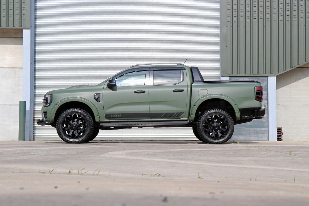 Ford Ranger BRAND NEW WILDTRAK ECOBLUE 3.0 V6 STYLED BY SEEKER WITH A MILITARY WRAP 4
