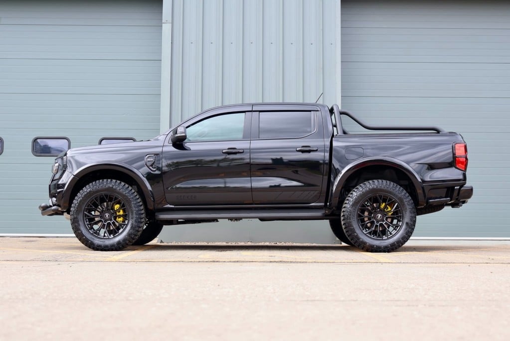 Ford Ranger TREMOR ECOBLUE with over sized 305 alloys on mud terrain styled by seeker  18