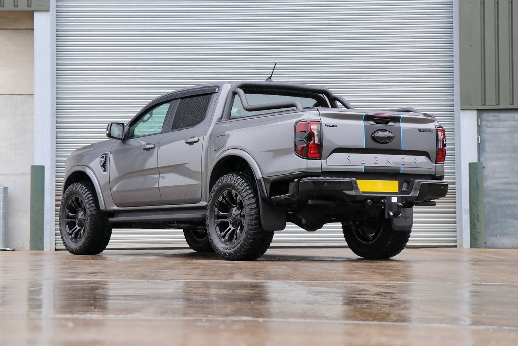 Ford Ranger TREMOR ECOBLUE with over sized 305 alloys on mud terrain styled by seeker  38