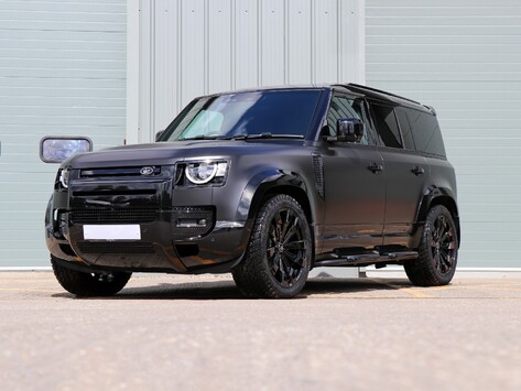 Land Rover Defender 110 BRAND NEW 110 HARD TOP SE COMMERCIAL STYLED BY SEEKER  in a matt wrap