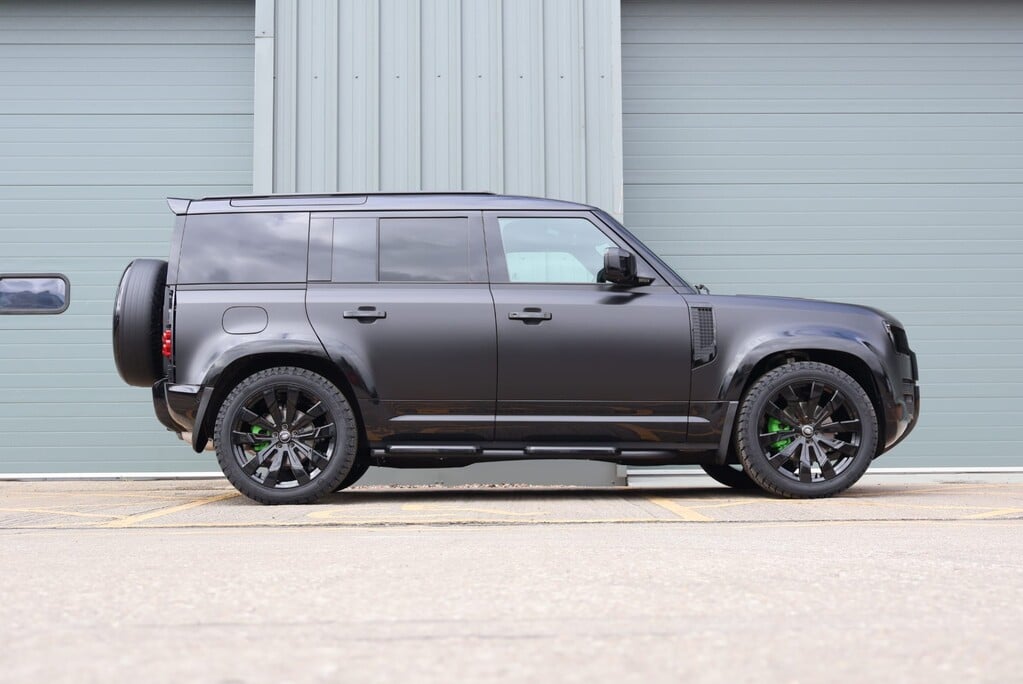 Land Rover Defender 110 BRAND NEW 110 HARD TOP SE COMMERCIAL STYLED BY SEEKER  in a matt wrap 31