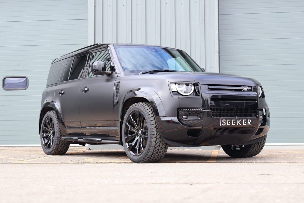 Land Rover Defender 110 BRAND NEW 110 HARD TOP SE COMMERCIAL STYLED BY SEEKER  in a matt wrap 32