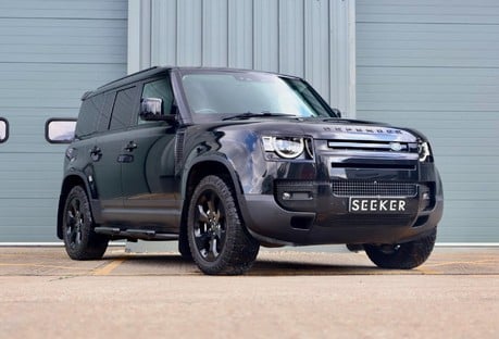 Land Rover Defender 110 HARD TOP SE MHEV 300 with genuine rear seats and huge spec/seeker styled