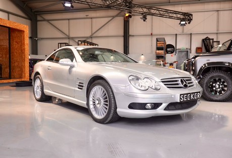 Mercedes-Benz SL Series SL55 AMG KOMPRESSOR  extensive History heated and cool seats turbine alloys