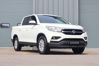 SsangYong Musso EX with a 3.5 ton towing capacity and can carry 1 ton at same time 