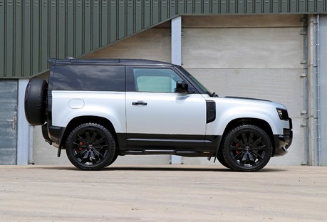 Land Rover Defender 90 HARD TOP Styled by seeker MD demo car stunning road presence 