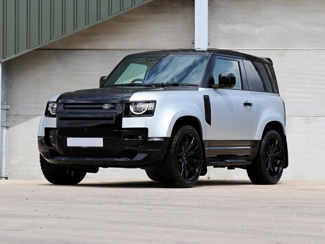 Land Rover Defender 90 HARD TOP Styled by seeker MD demo car stunning road presence 