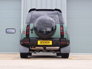 Land Rover Defender 90 Brand new HARD TOP styled by seeker in a matt pine wrapp with vintage Tan 5