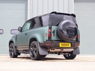 Land Rover Defender 90 Brand new HARD TOP styled by seeker in a matt pine wrapp with vintage Tan 9