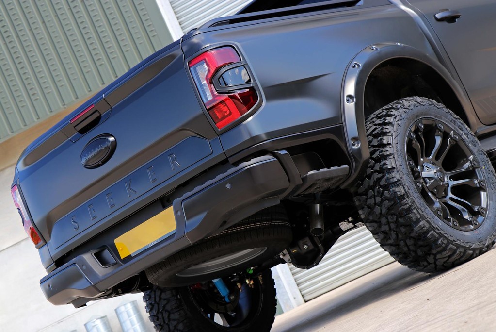 Ford Ranger BRAND NEW WILDTRAK ECOBLUE STYLED BY SEEKER IN A MATT SATIN WRAP 19