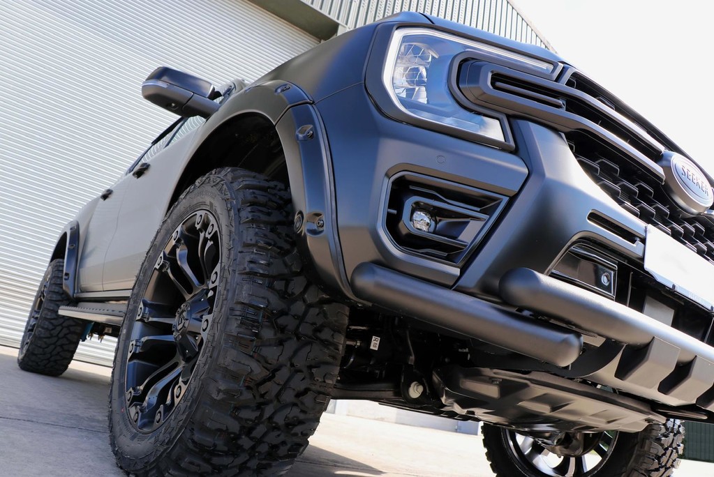 Ford Ranger BRAND NEW WILDTRAK ECOBLUE STYLED BY SEEKER IN A MATT SATIN WRAP 12