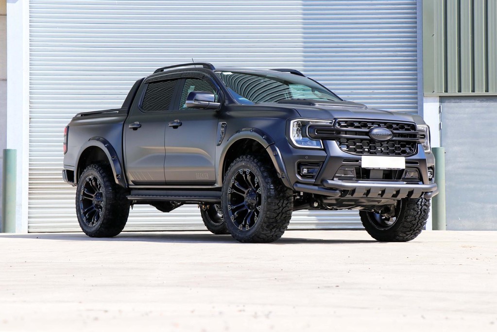 Ford Ranger BRAND NEW WILDTRAK ECOBLUE STYLED BY SEEKER IN A MATT SATIN WRAP 3