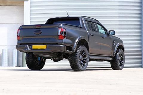 Ford Ranger BRAND NEW WILDTRAK ECOBLUE STYLED BY SEEKER IN A MATT SATIN WRAP 6