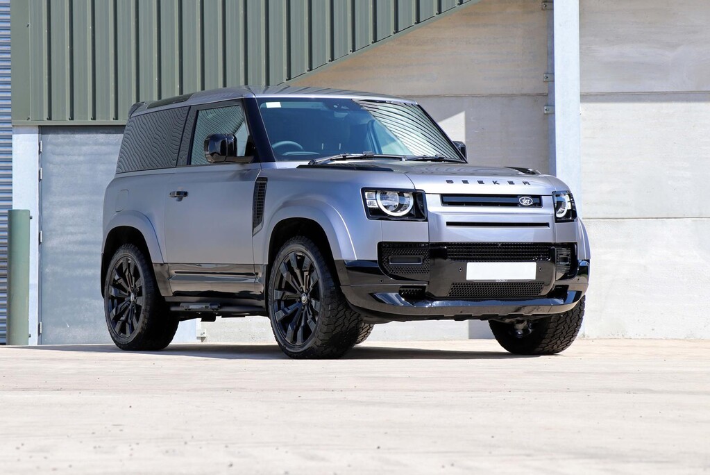 Land Rover Defender 90 BRAND NEW HARD TOP COMMERCIAL MATT PPF FINISH WITH BESPOKE LEATHER SEATS 3