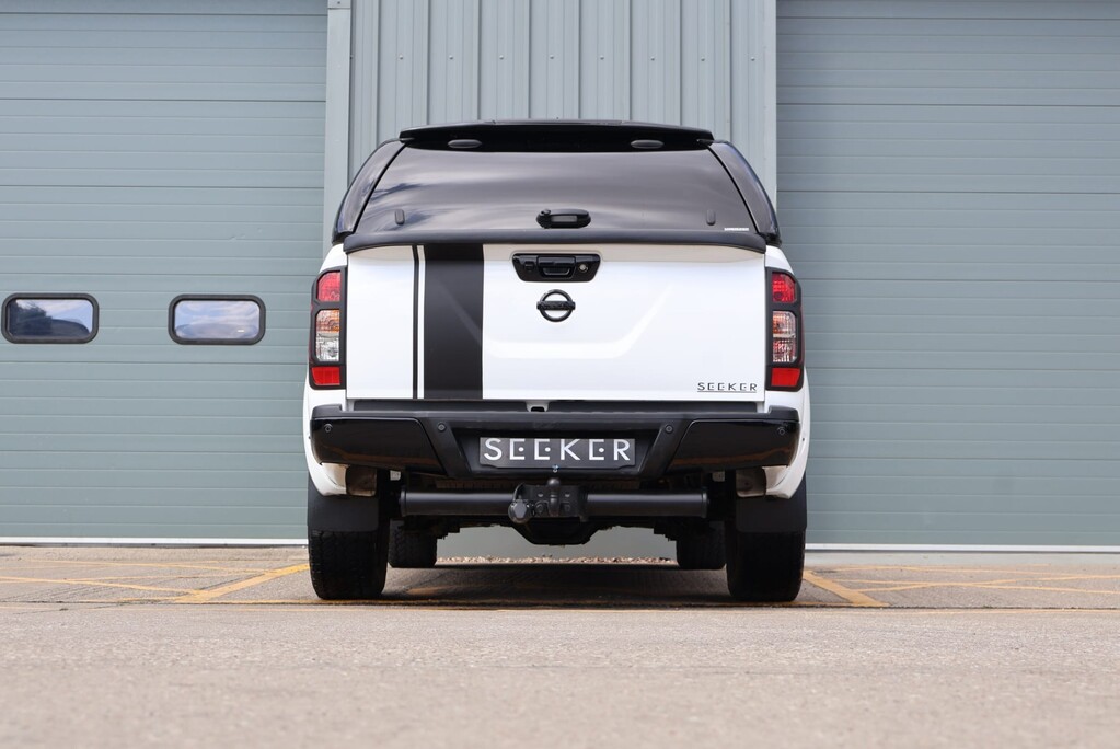 Nissan Navara DCI TEKNA 4X4 SHR DCB styled by seeker with a rear canopy fitted 5