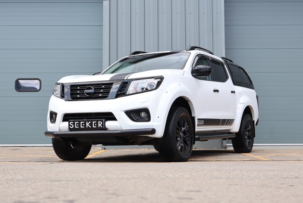 Nissan Navara DCI TEKNA 4X4 SHR DCB styled by seeker with a rear canopy fitted 1