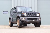 Suzuki Jimny ALLGRIP with Uprated alloys from seeker on all terrain tyres and privacy 