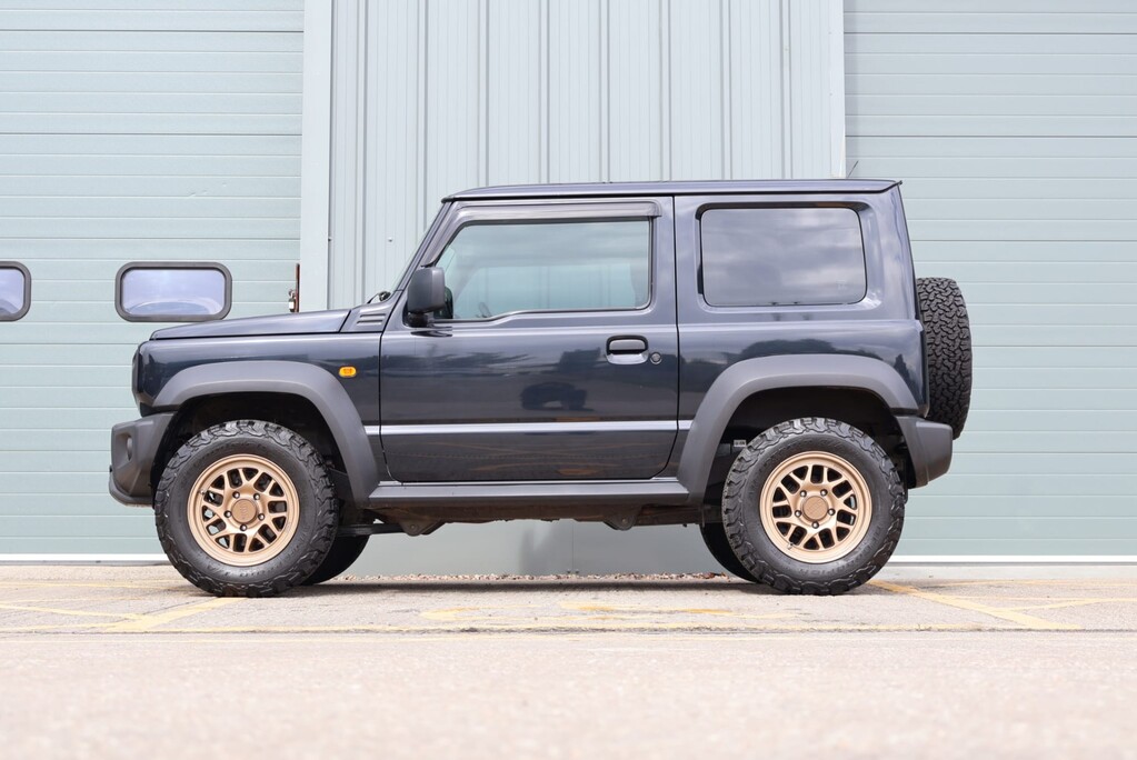 Suzuki Jimny ALLGRIP with Uprated alloys from seeker on all terrain tyres and privacy  7