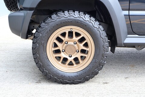 Suzuki Jimny ALLGRIP with Uprated alloys from seeker on all terrain tyres and privacy  19