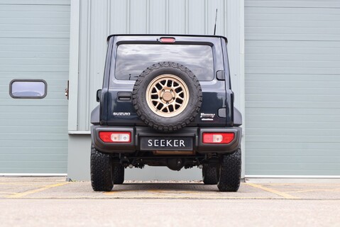 Suzuki Jimny ALLGRIP with Uprated alloys from seeker on all terrain tyres and privacy  9