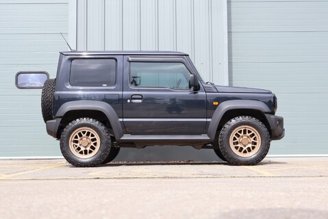 Suzuki Jimny ALLGRIP with Uprated alloys from seeker on all terrain tyres and privacy  8