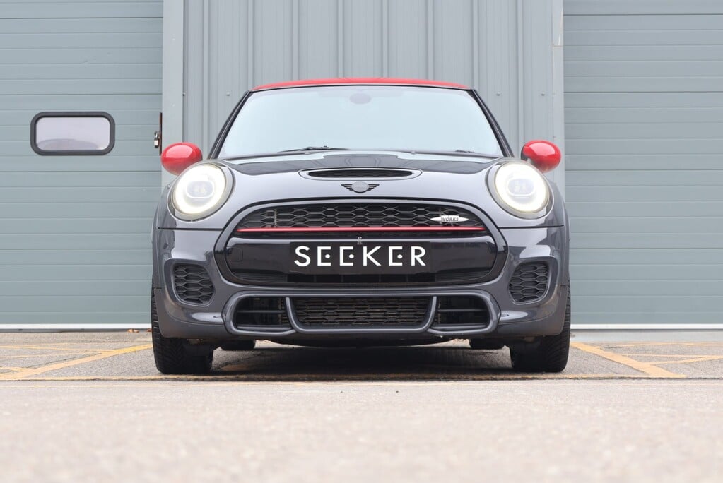 Mini Hatch JOHN COOPER WORKS factory red roof harmon karden sound stunning example  2