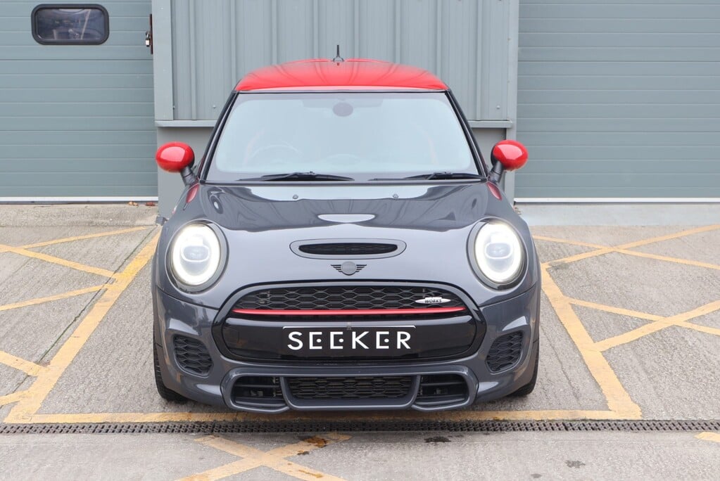 Mini Hatch JOHN COOPER WORKS factory red roof harmon karden sound stunning example  9