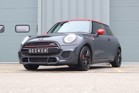 Mini Hatch JOHN COOPER WORKS factory red roof harmon karden sound stunning example  1