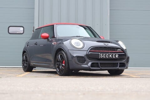 Mini Hatch JOHN COOPER WORKS factory red roof harmon karden sound stunning example  3