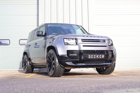 Land Rover Defender 110 HARD TOP WITH FULL SEEKER BODY STYLING AND SVR SEATS FITTED £20K SPEND  1