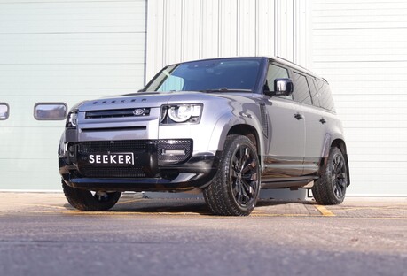 Land Rover Defender 110 HARD TOP WITH FULL SEEKER BODY STYLING AND SVR SEATS FITTED £20K SPEND 