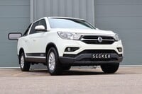 SsangYong Musso EX with a 3.5 ton towing capacity rear load cover roll bar seeker styled