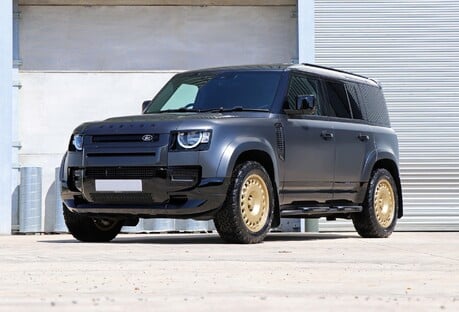 Land Rover Defender 110 BRAND NEW HARDTOP COMMERCIAL STYLED BY SEEKER WITH A FULL PPF MATT FINISH 