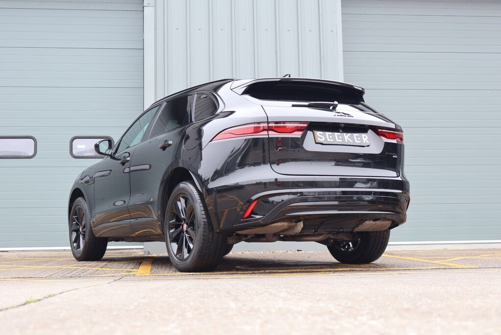 Jaguar F-Pace R-DYNAMIC BLACK Edition Hybrid was 42950 low company car tax 87 per month  7