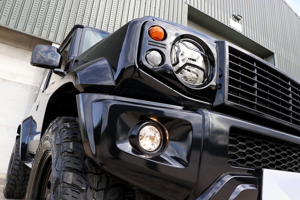 Suzuki Jimny ALLGRIP styled by seeker with hi gloss black pack lifted and styled  9