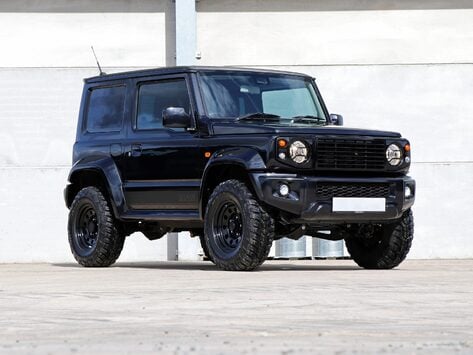 Suzuki Jimny ALLGRIP styled by seeker with hi gloss black pack lifted and styled