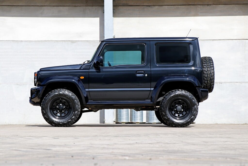 Suzuki Jimny ALLGRIP styled by seeker with hi gloss black pack lifted and styled  6